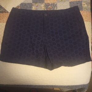 Faded Glory Midnight Blue High Waist Shorts